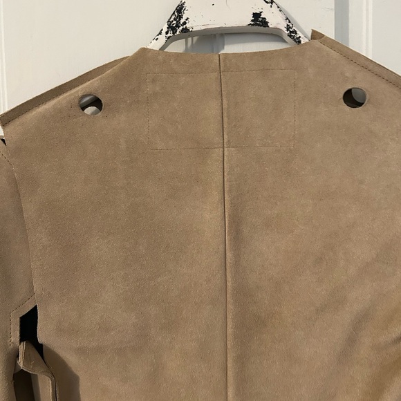 Maison Martin Margiela Beige Pattern Cut Jacket - Picture 5 of 13